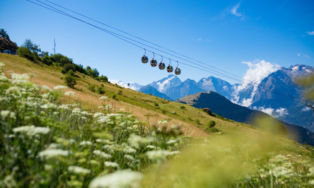 Remonté mécanique alpe d'huez