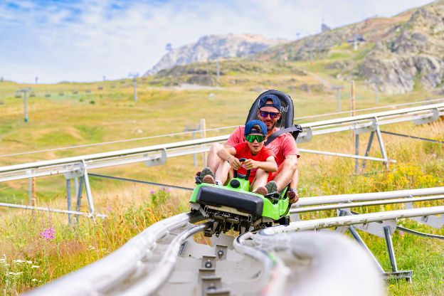 L'activité luge sur rail été