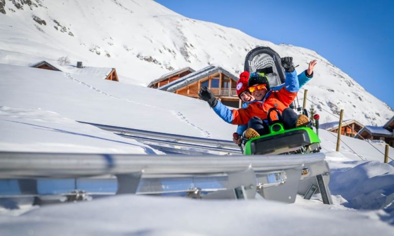 Luge sur rail alpe d'huez