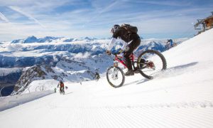 sarenne snowbike alpe d'huez