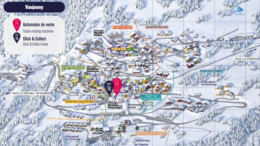 Plan automates de vente Vaujany (1)