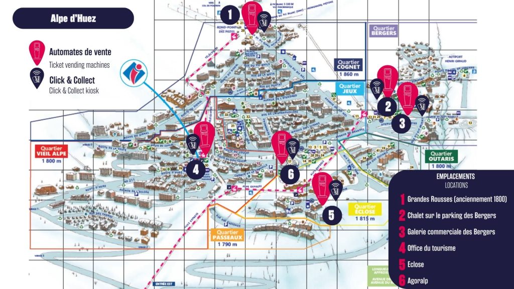 Plan automates de vente alpe d huez