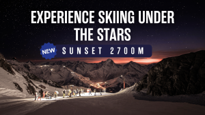 sunset 2700 m Alpe d'Huez