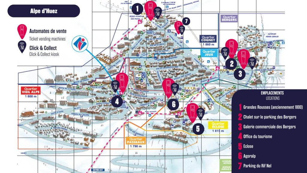 Plan automates de vente alpe d huez