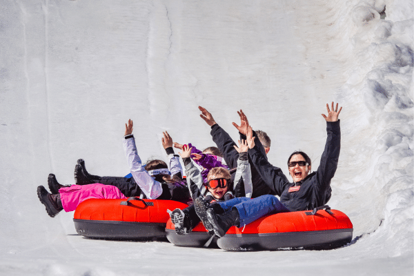 snowtubing activité