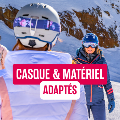 casque & matériels adaptés ski safe